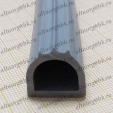 Уплотнение двери 18х18мм HT60W цвет серый (- 60°C – +300°C)